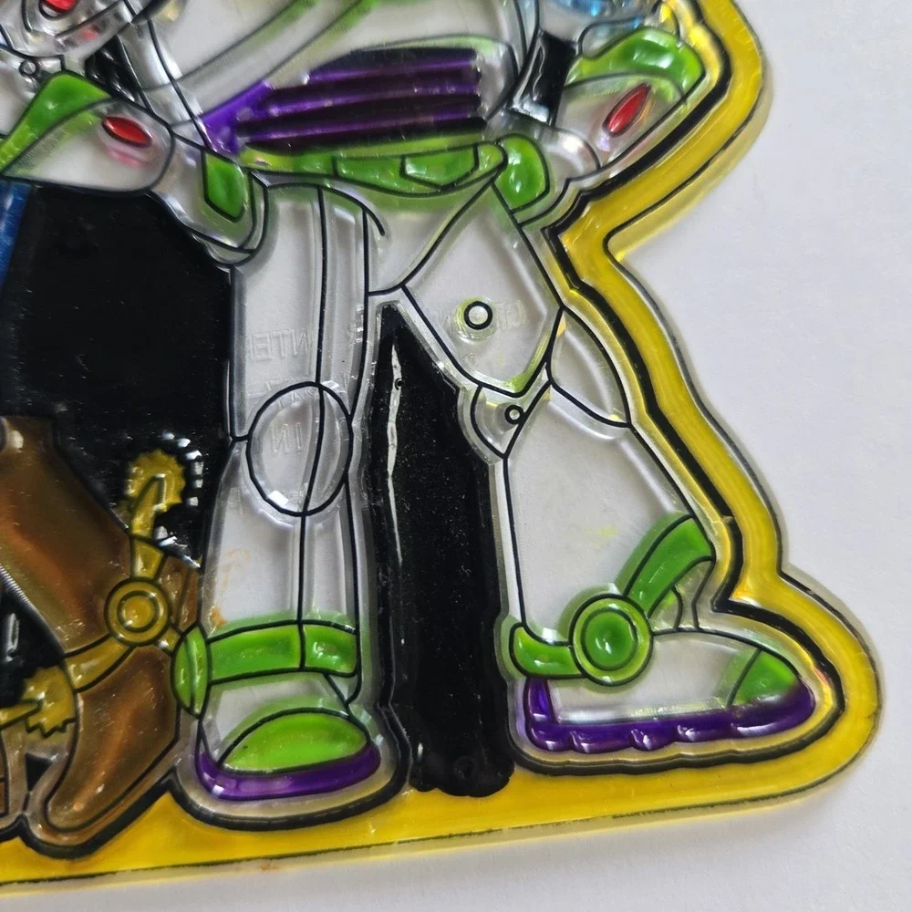 Disney Pixar Toy Story Woody Buzz Lightyear Suncatcher Greenbriar Window Hanging